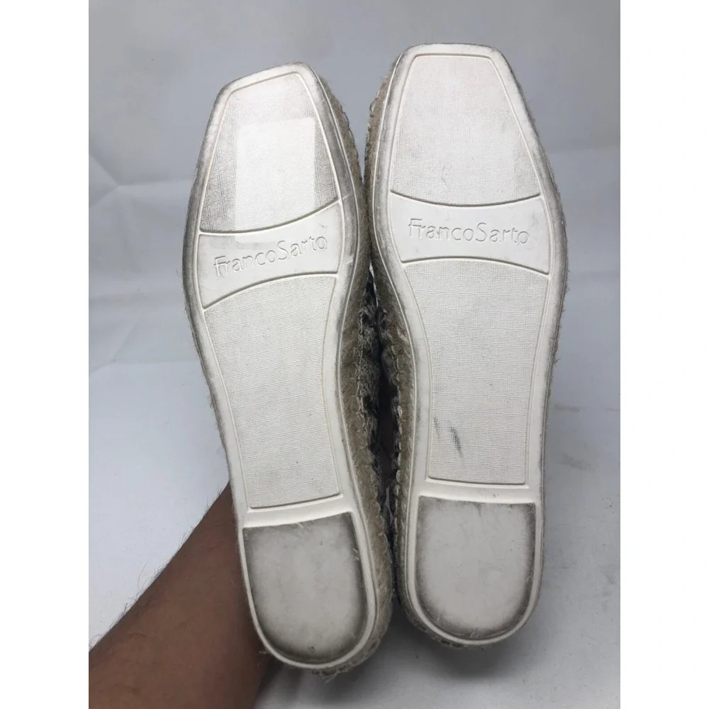 FRANCO SARTO Kiya Women's US 10 Snake Skin‎ Print Espadrille Slip On